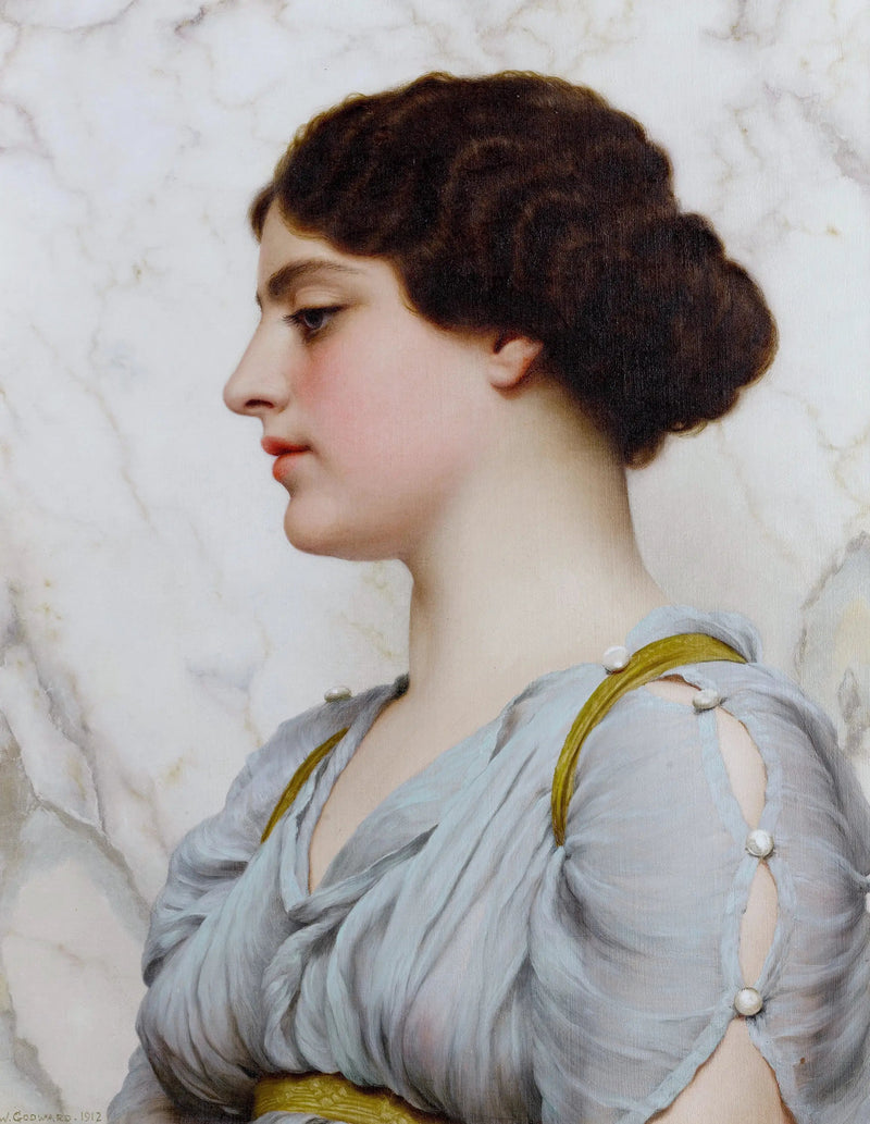 En romersk skönhet - John William Godward