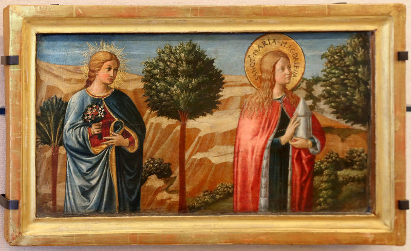 En lycklig och helig Magdalena - Benozzo Gozzoli