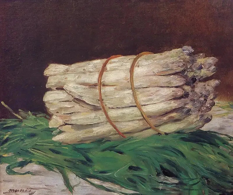 Ett knippe sparris - Édouard Manet