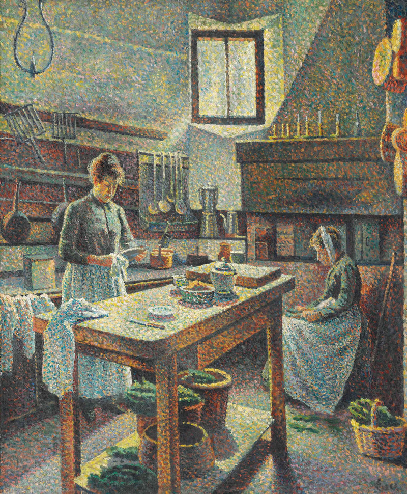 En kök - Maximilien Luce