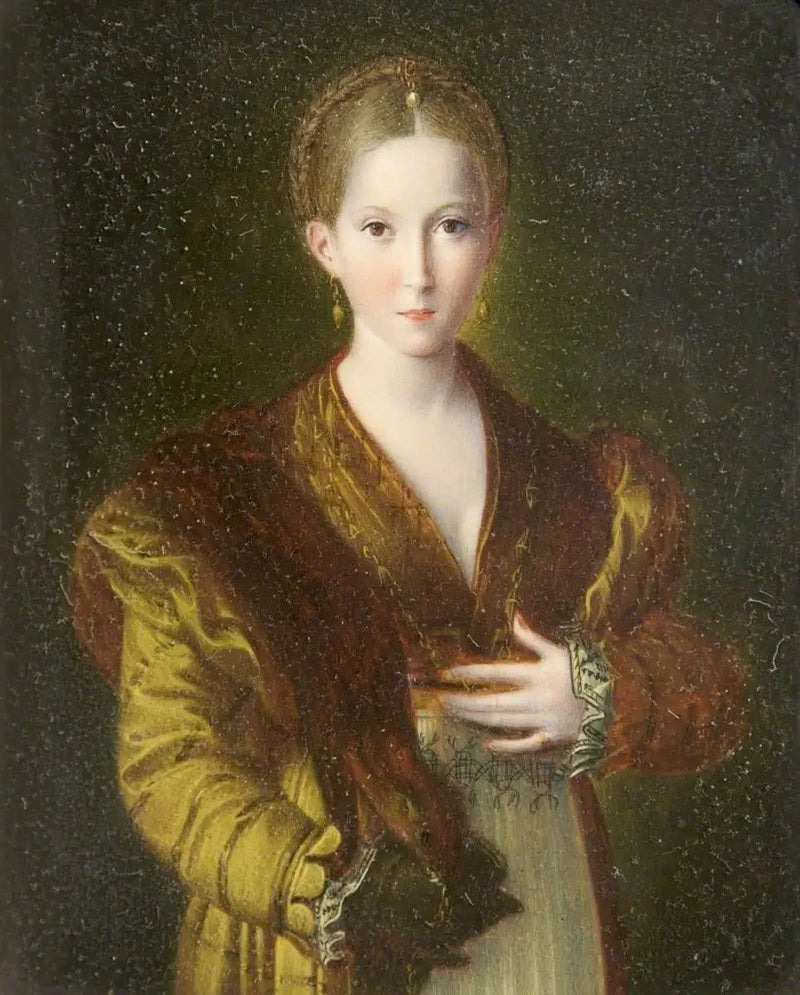 En stående dam - Parmigianino