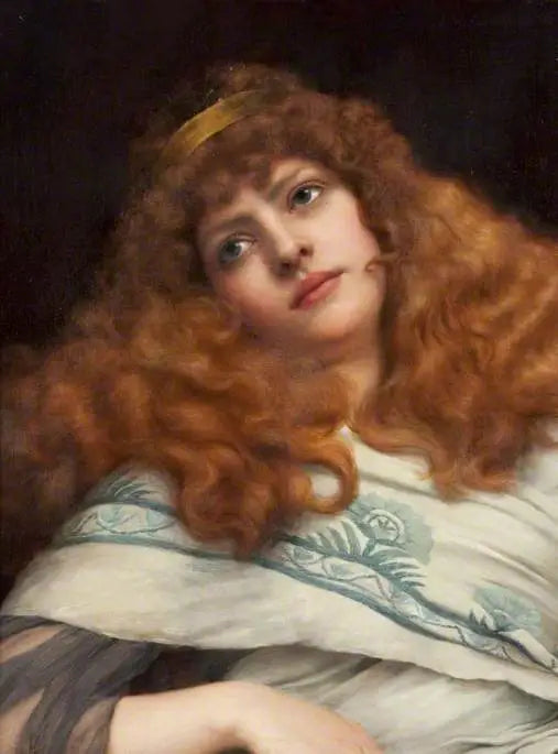 Une dame - John William Godward - Alpha Reproduction