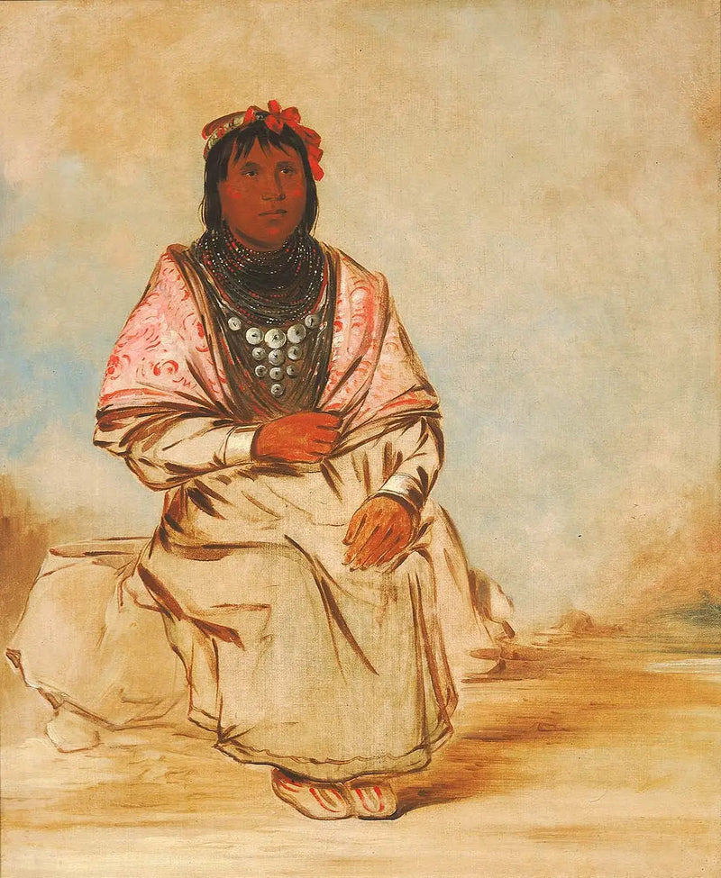 En seminolflicka - George Catlin