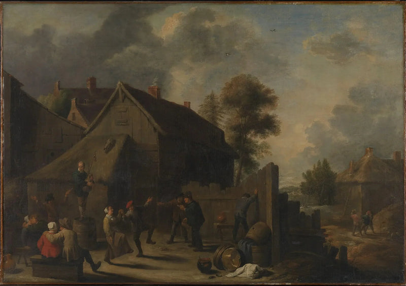 En rustik fest - David Teniers den yngre