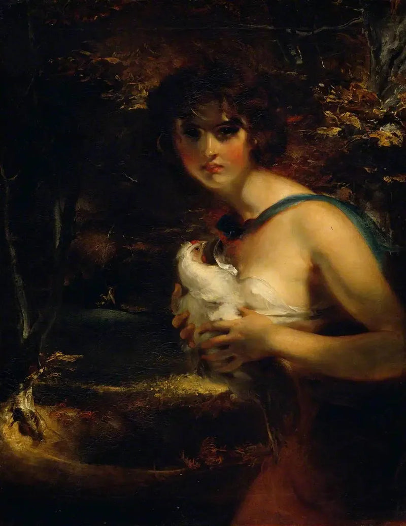 En romsk flicka - Thomas Lawrence