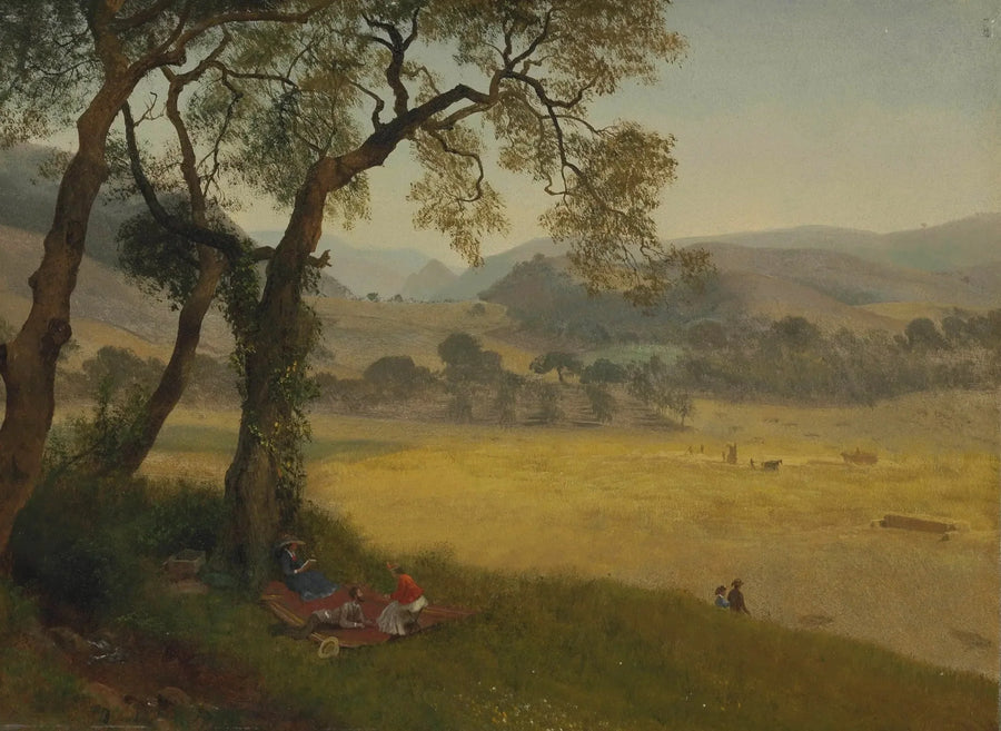En gyllene sommardag nära Oakland - Albert Bierstadt