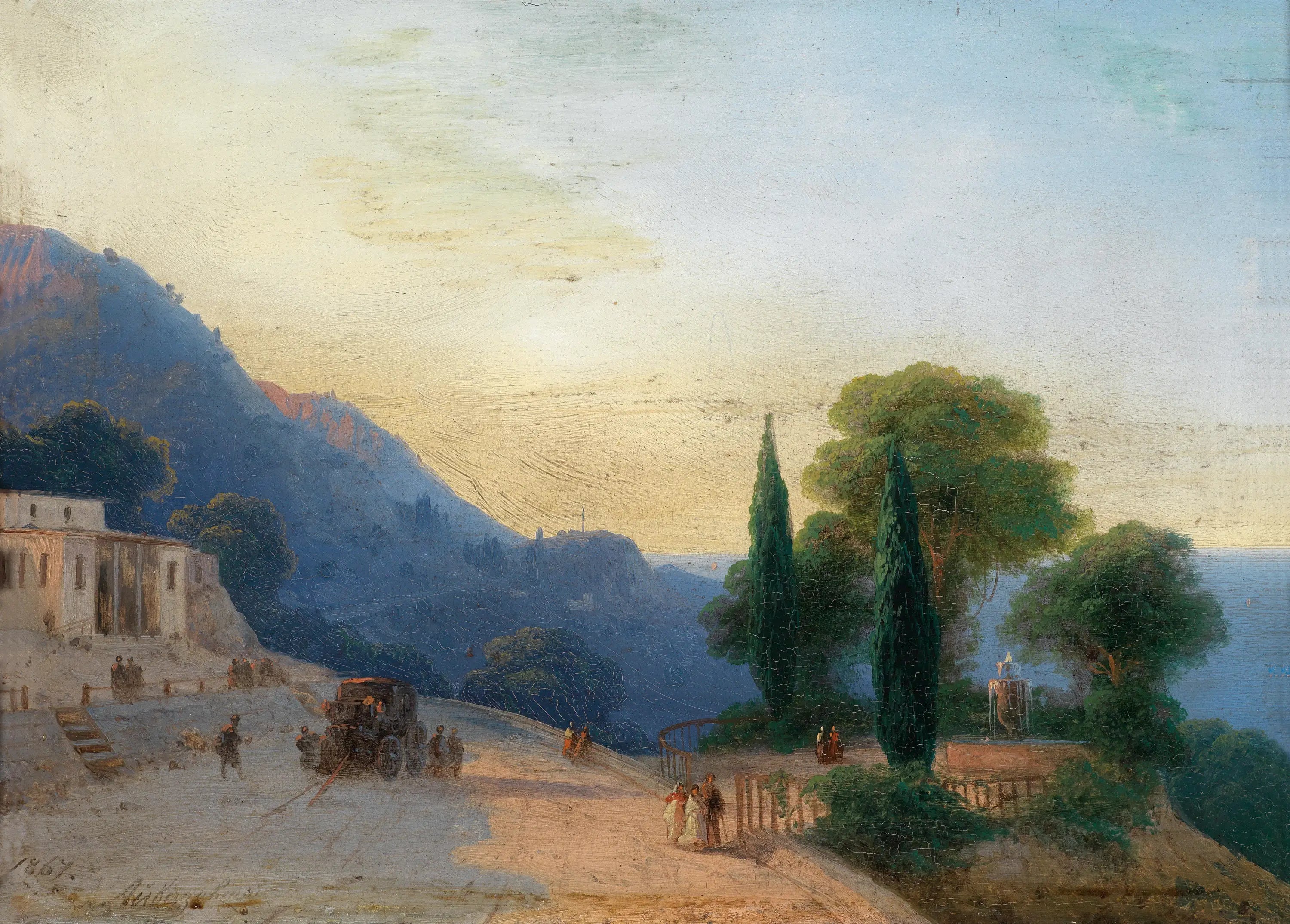 Une journée d’été en Crimée - Ivan Aïvazovski - Alpha Reproduction