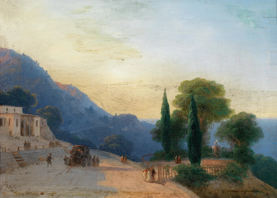 En sommardag i Krim - Ivan Aivazovskij