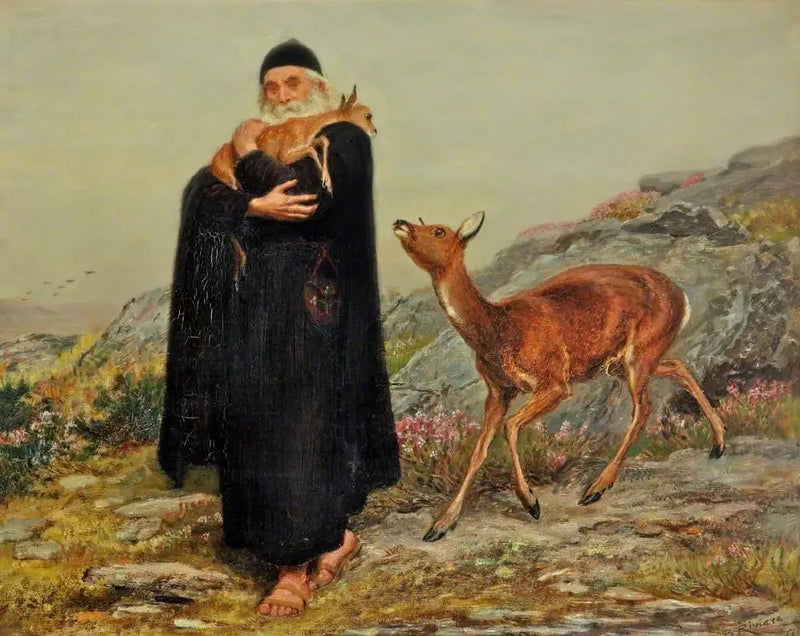 En legend av Saint Patrick - Briton Rivière
