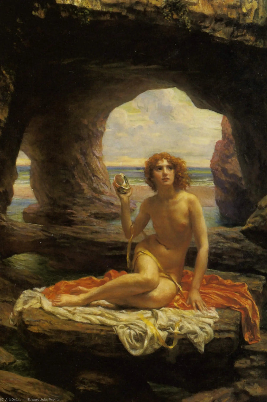 En lågvatten - Edward Poynter
