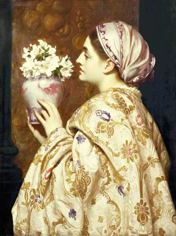 En ädel dam från Venedig - Frederic Leighton