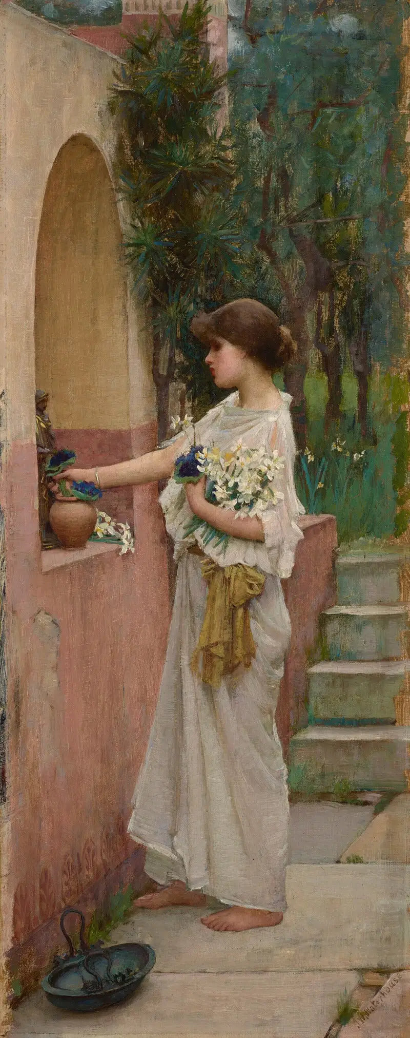 Ett romerskt offer - John William Waterhouse