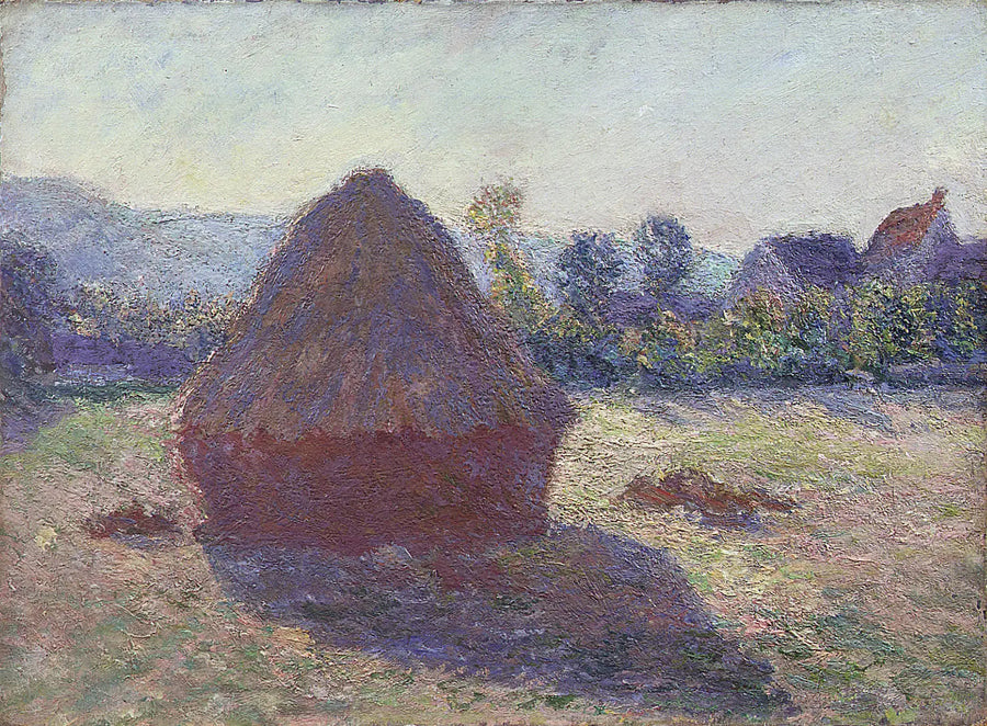 Ett halmstrå i kvällssolen - Claude Monet