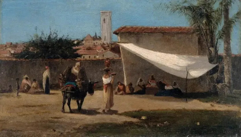 En plats i Caracas - Camille Pissarro