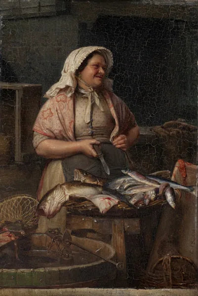 En fiskhandlare - Carl Heinrich Bloch