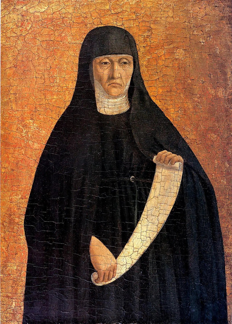 En augustinsk nunna (heliga Monika) - Piero della Francesca