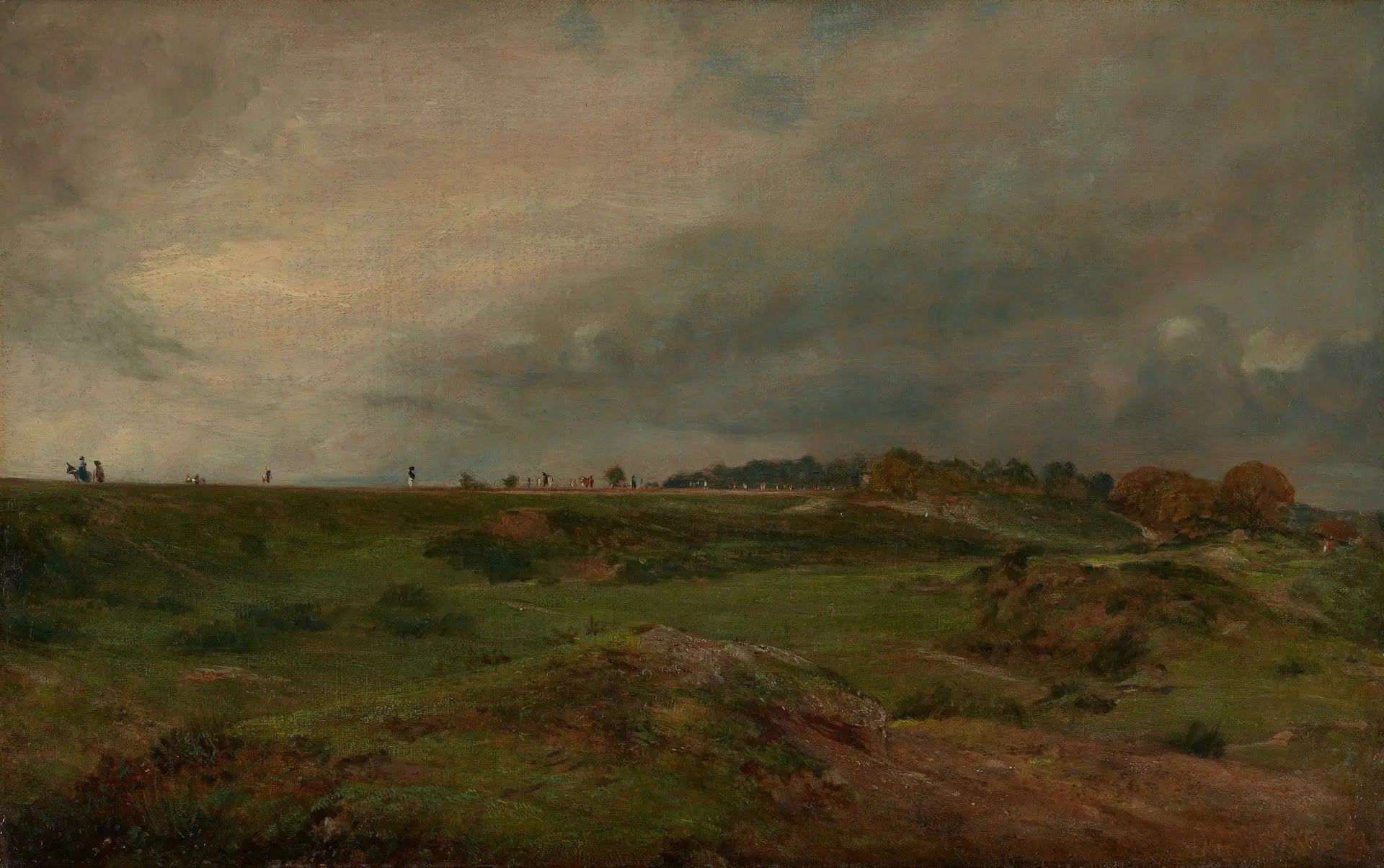 Une route à travers Hampstead Heath - John Constable - Alpha Reproduction