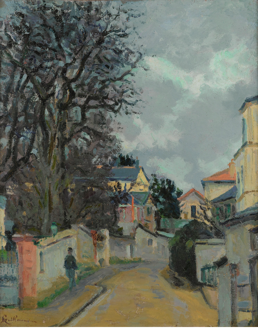 En gata i Pontoise - Armand Guillaumin