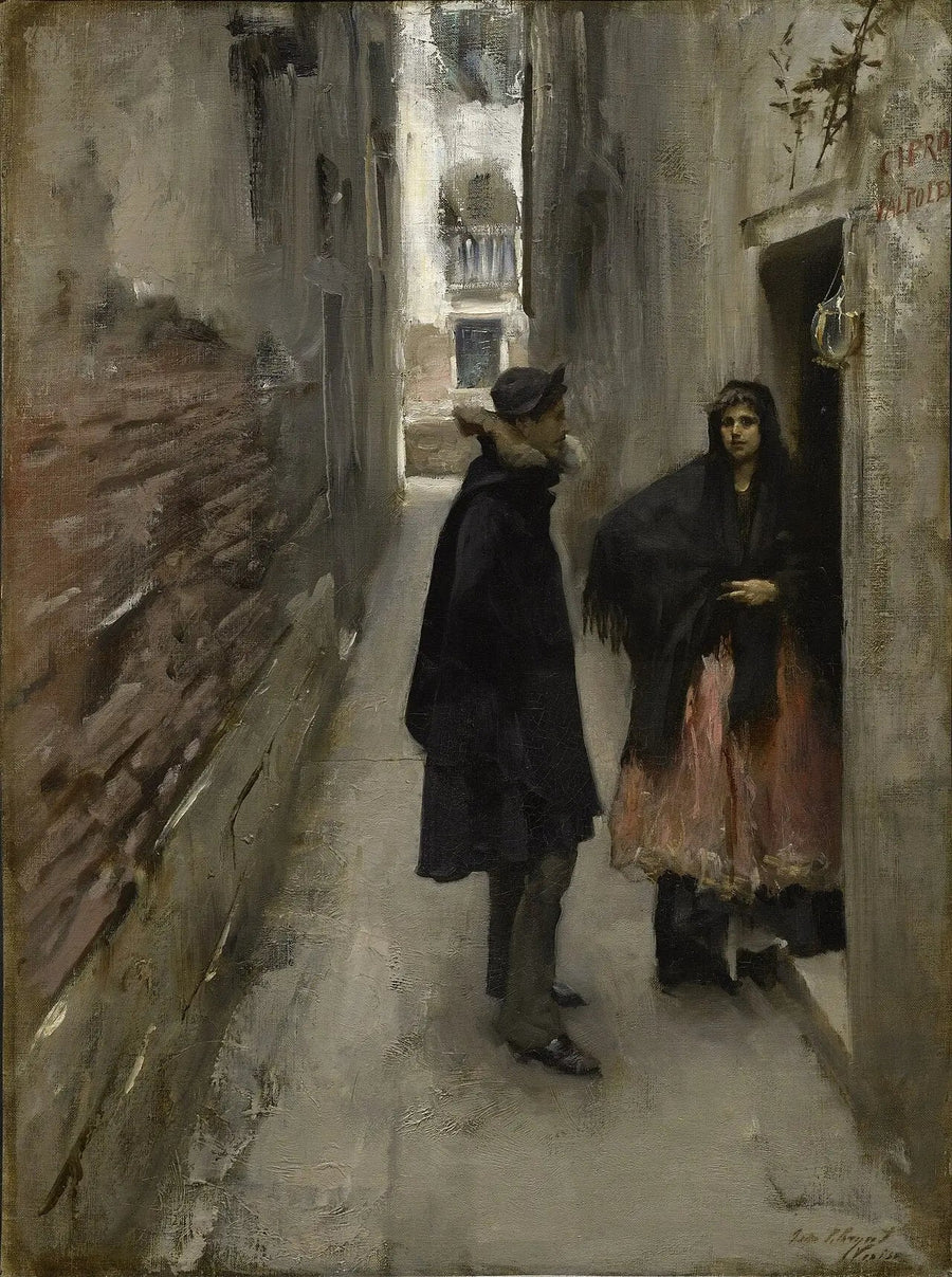 En gata i Venedig - John Singer Sargent