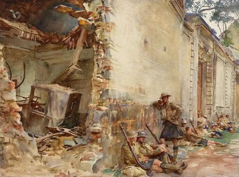 En gata i Arras - John Singer Sargent