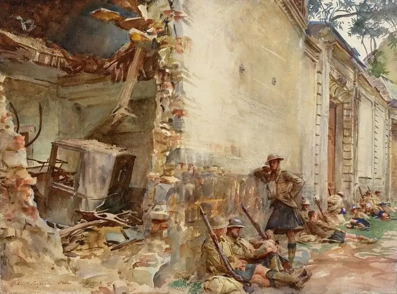 En gata i Arras - John Singer Sargent