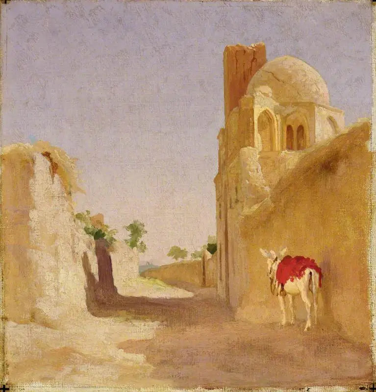 En gata i Damaskus - Frederic Leighton
