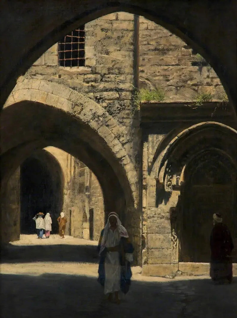 En gata i Jerusalem av John Collier