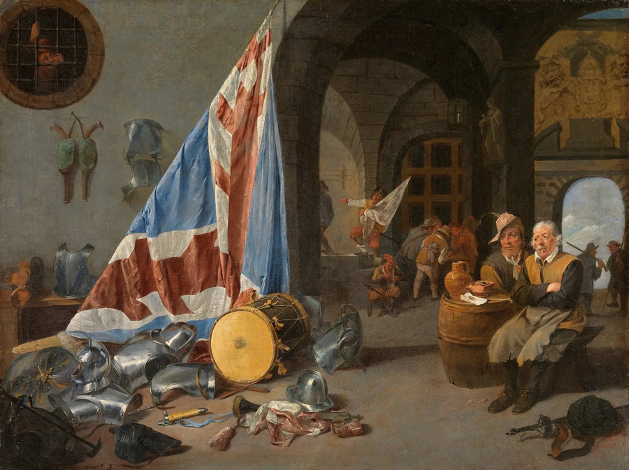 Ett vaktställe - David Teniers den yngre