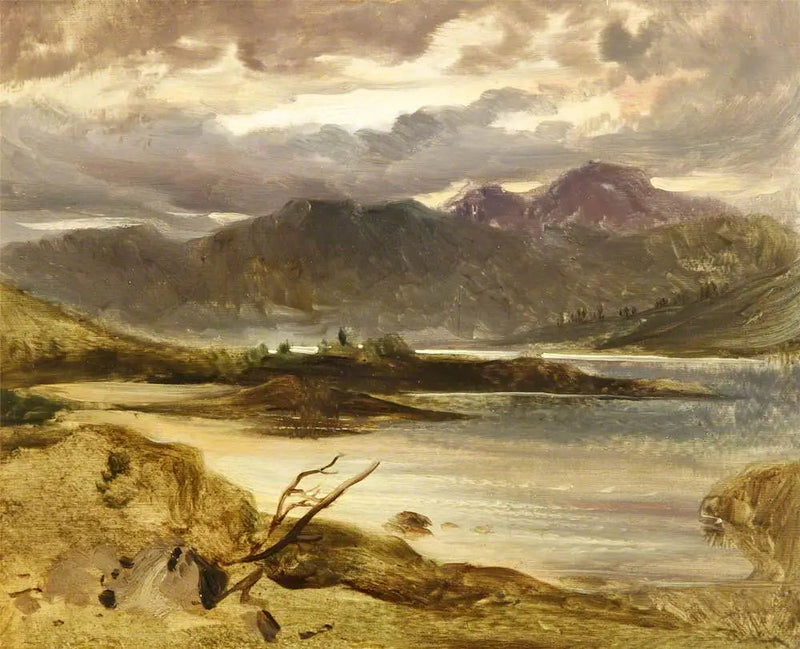 En sjöscen - Edwin Henry Landseer