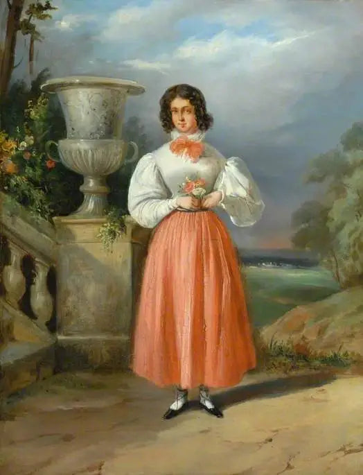 En äldsta syster till fru Bowes - Paul Delaroche