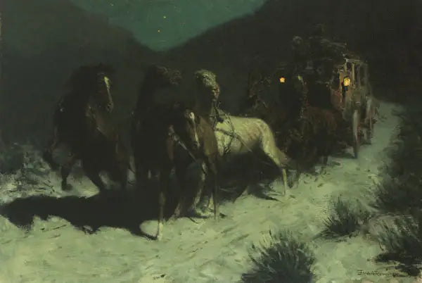 En smutsfläck i vinden - Frederic Remington