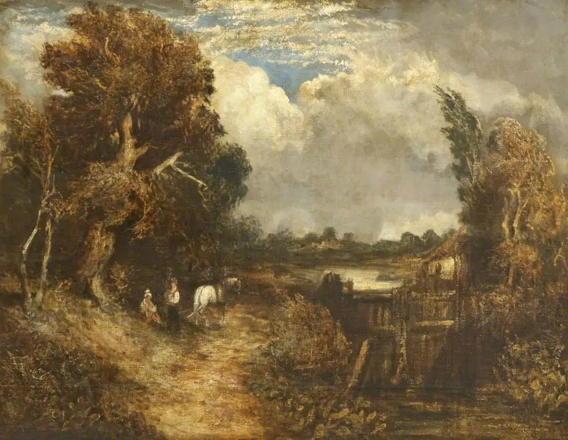 En sommarstorm - John Constable
