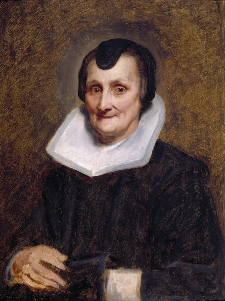 En gammal kvinna - Antoine van Dyck