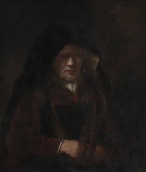 En gammal kvinna - Rembrandt