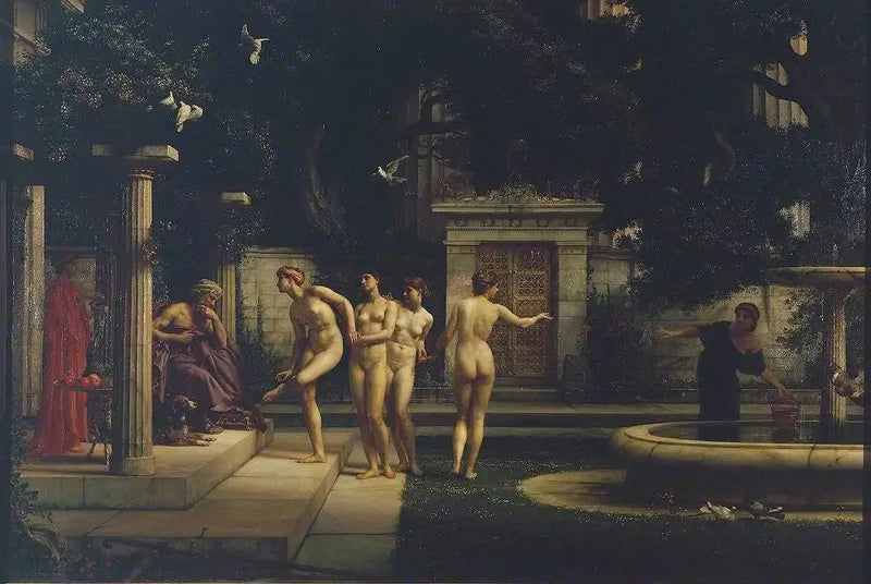 Ett besök hos Esculape - Edward Poynter