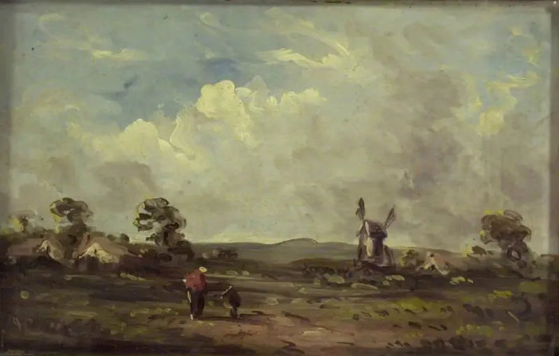 En vy i Suffolk - John Constable