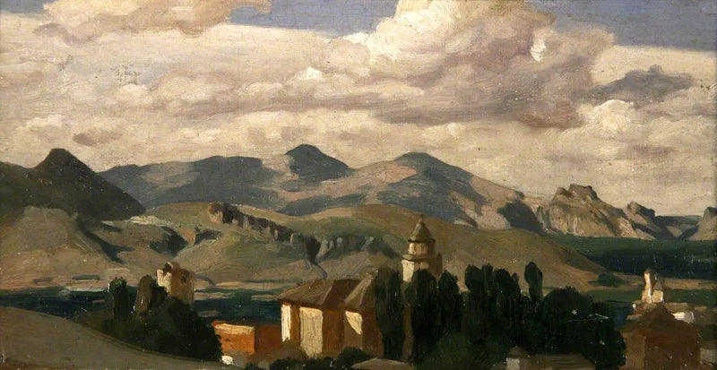En spansk vy - Frederic Leighton