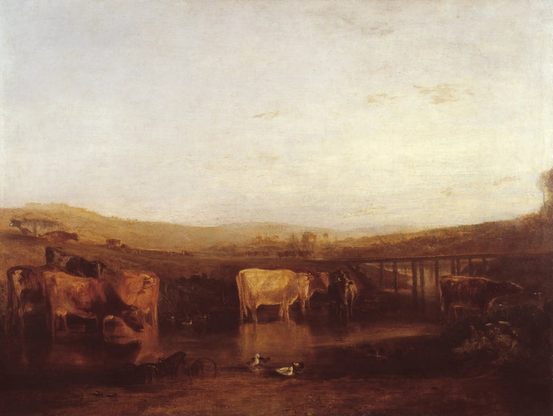 Föreningen av Thames och Isis - J. M. W. Turner