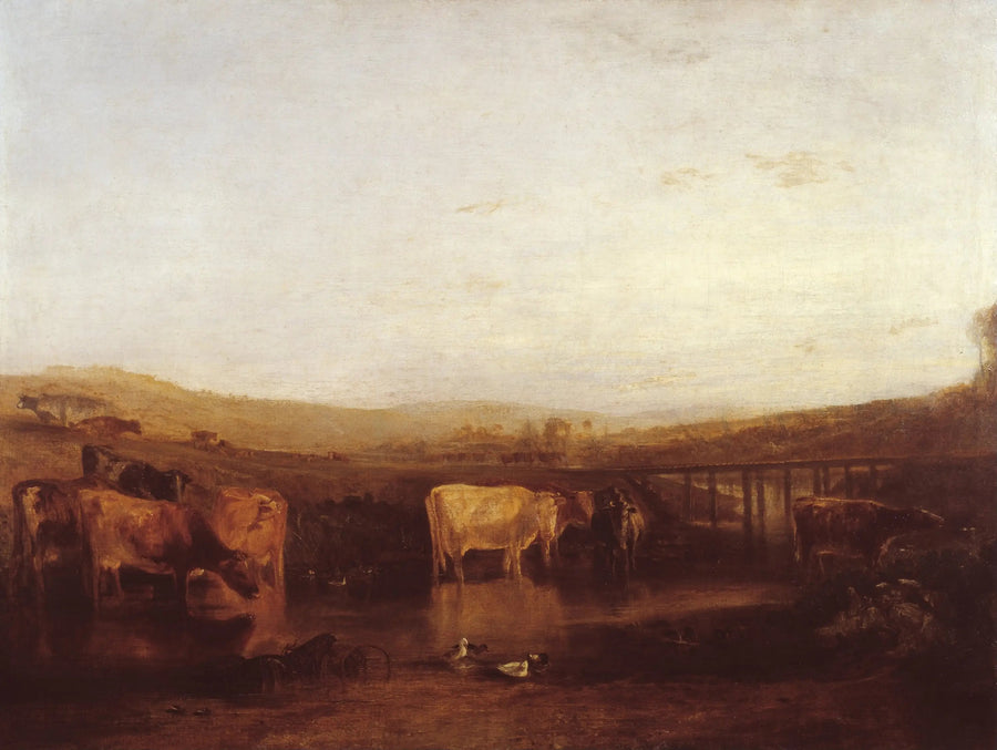 Föreningen av Thames och Isis - J. M. W. Turner