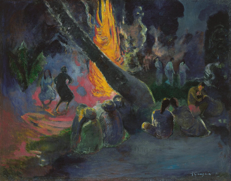 Upa upa, Eldens dans - Paul Gauguin