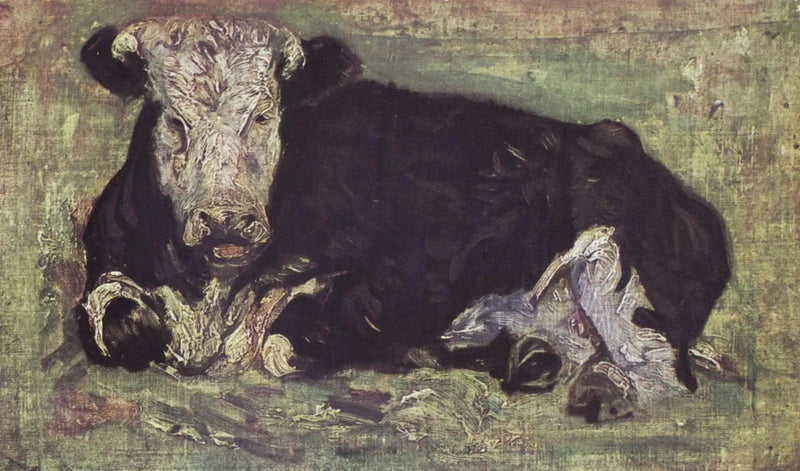 Liggande ko - Vincent van Gogh