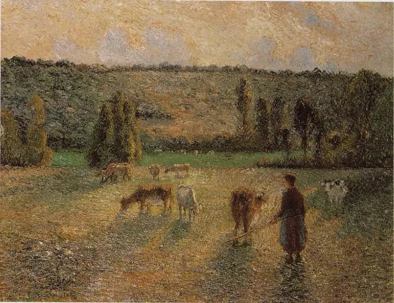 Vachère i Éragny - Camille Pissarro