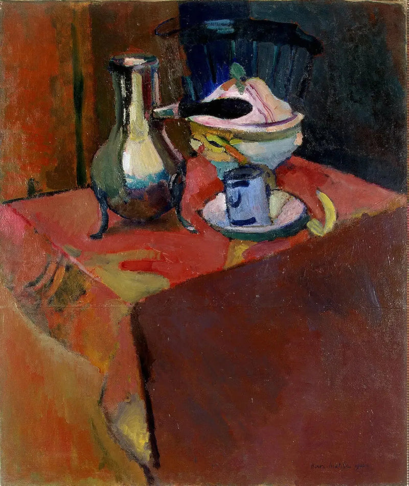 Servis på ett bord - Henri Matisse
