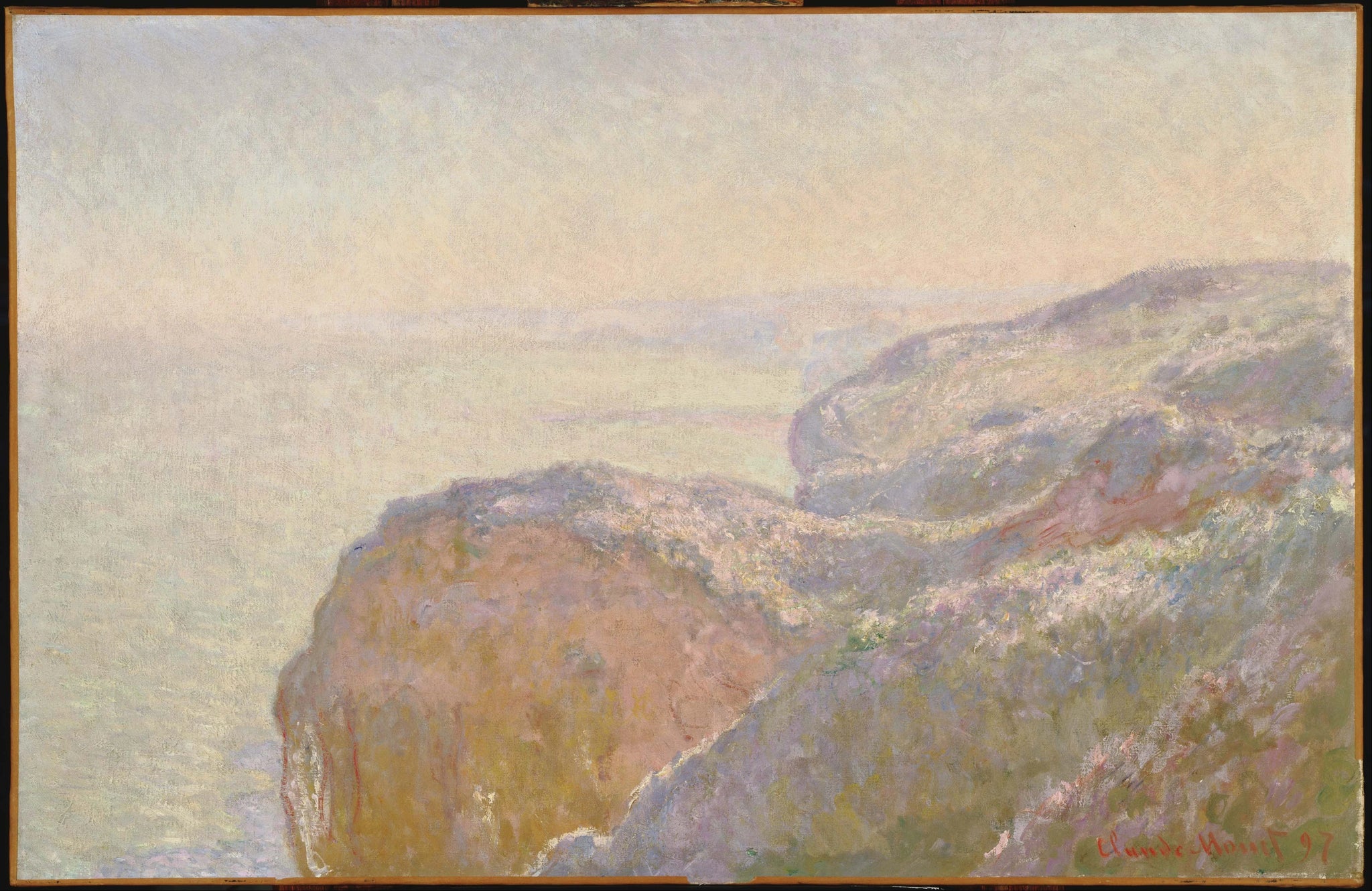 Val-Saint-Nicolas près de Dieppe, matin de Claude Monet, 1897 – Phillips Collection 1377, Wildenstein 1466