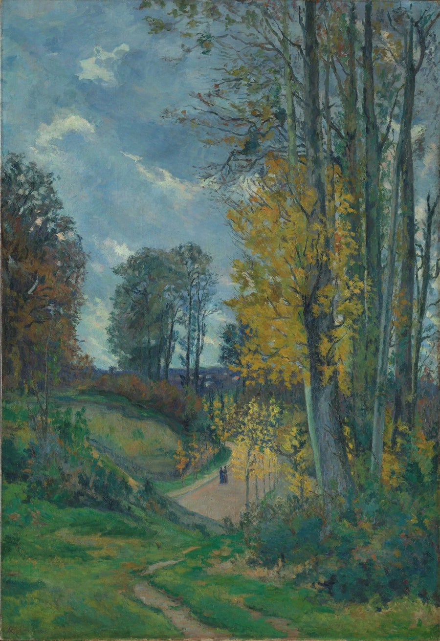 Vallée de Chevreuse, på hösten - Armand Guillaumin