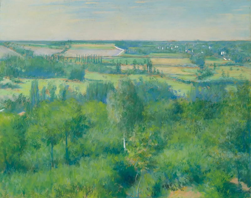 Yerresdalen - Gustave Caillebotte
