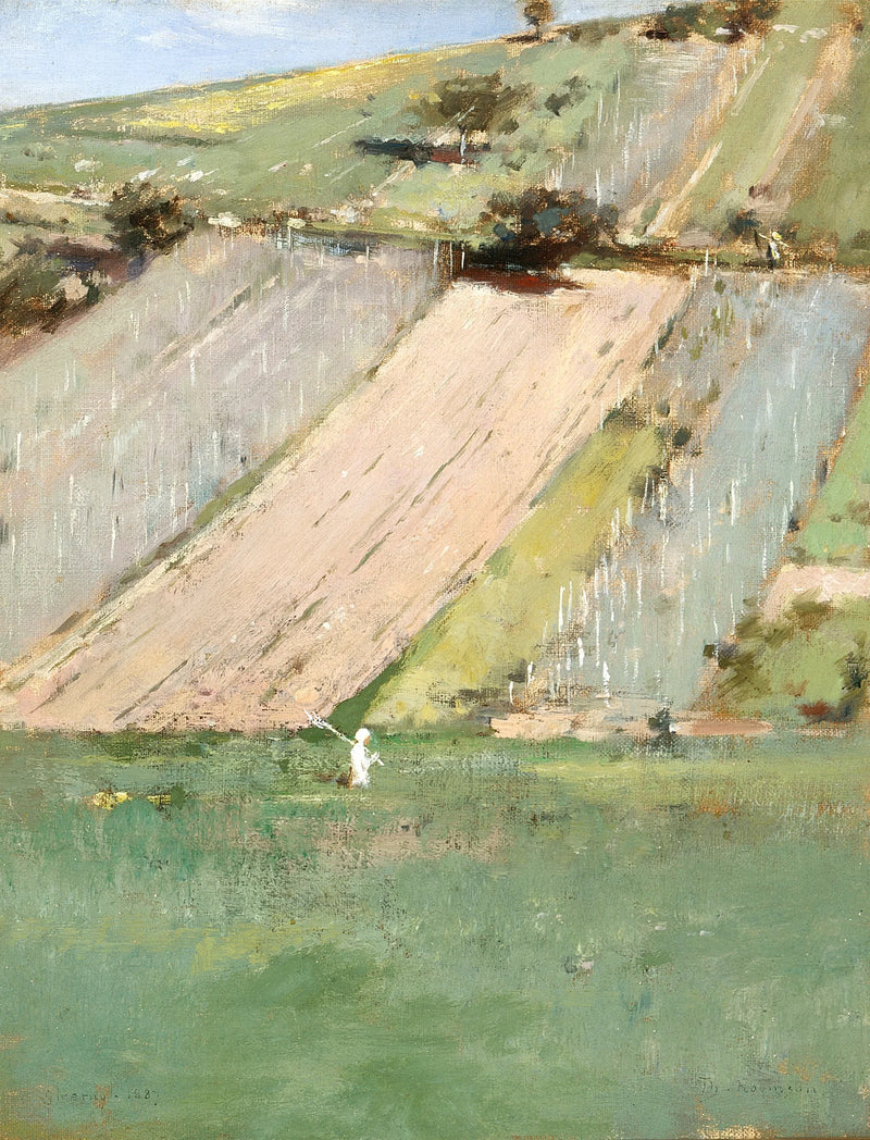 Seine-dalen, Giverny - Theodore Robinson