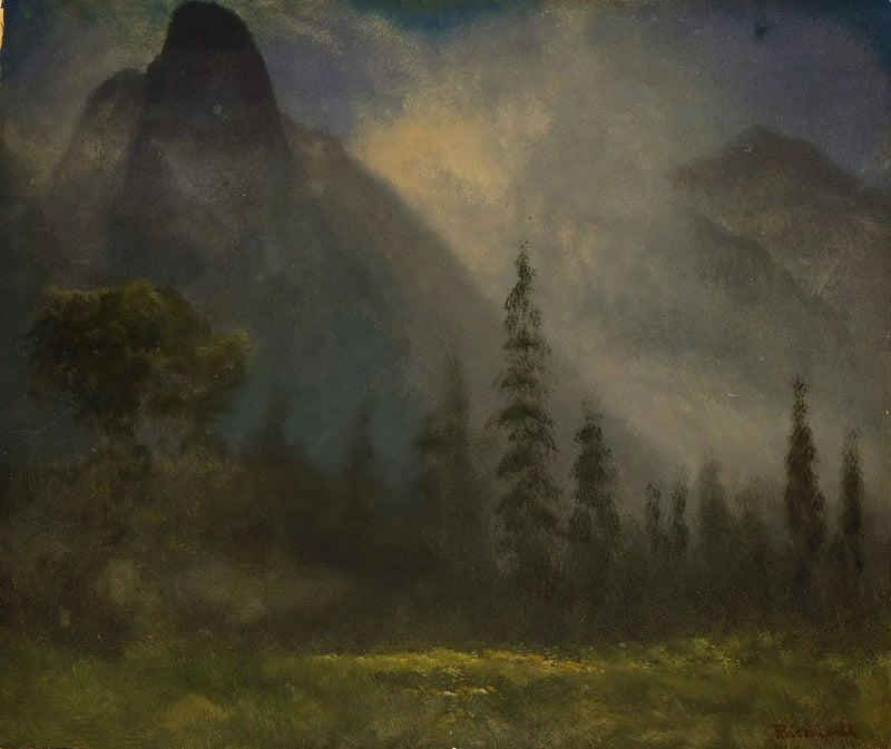 Yosemitedal - Albert Bierstadt