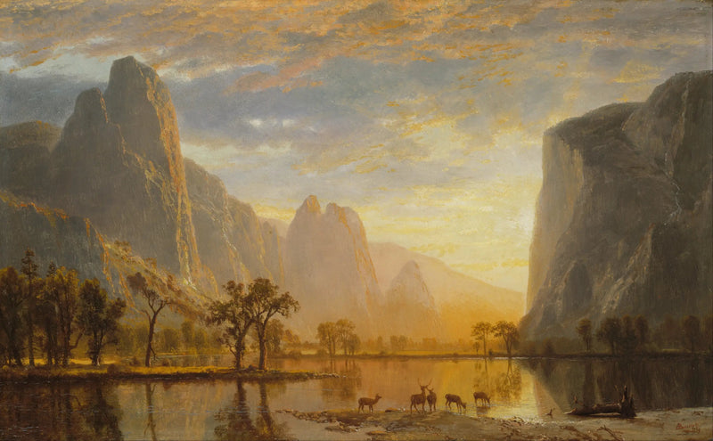 Yosemitedal - Albert Bierstadt