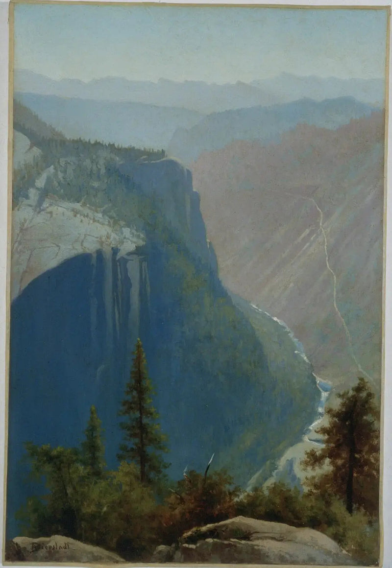 Yosemitedal - Albert Bierstadt
